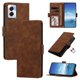 thumbnail image 1 of Funda Billetera Delgada para Motorola Moto G Power 5G 2024 con Ranuras y Soporte Marrón, 1 of 6