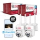 thumbnail image 1 of Pack X2 Camara De Seguridad Wifi Impermeable Zeker 4mp 5g, 1 of 10