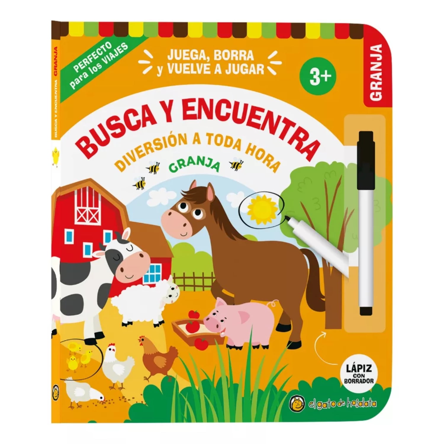 El Gato De Hojalata - Libro Busca Y Encuentra: La Granja