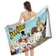 thumbnail image 4 of Patoaventuras Toalla de playa de secado rápido con diseño temático, regalo para mujeres y niñas, ideal para cumpleaños, fans, amantes de la música, uso en la playa o al aire libre, 78 × 160 cm, 4 of 6