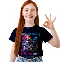 Bagustore - Polera Estampada Niño Iron Maiden Future Past 2024