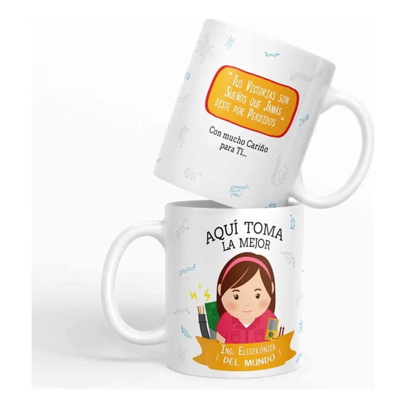 Taza aquí toma la mejor Ing. Electrónico del mundo D28