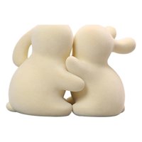 Magideal - Sujetalibros Decorativos, Tapones Para Estantes De Libros, Organizador De Estantería, Decoración De Escritorio, Soporte Para Libros Con Escultura De