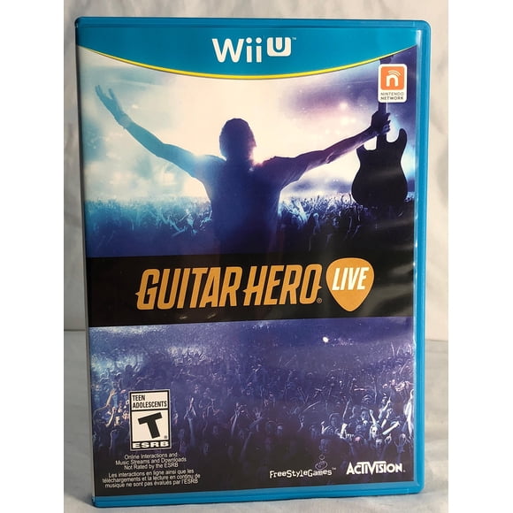Videojuego Guitar Hero Live para Wii U solo juego