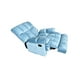 thumbnail image 3 of Berger Reclinable Moderno Masaje 8 Puntos Andy Azul 81RM, 3 of 3