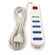 thumbnail image 3 of Pack X2 Alargador Zapatilla Eléctrica 4 Tomas 3 Mts Con Usb, 3 of 3