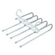 thumbnail image 1 of Perchas Para Ropa, Marco Resistente Para Pantalones, Bufanda, Armario, Organizador, Percha Para Pantalones, Antideslizante, Blanco, 1 of 3