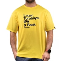 Kunstmann - Polera Clásicas Colores Amarilla L Hombre