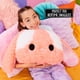 thumbnail image 2 of Almohada de felpa Fight Bunny Fluffie Stuffiez, ultrasuave, 2 of 3