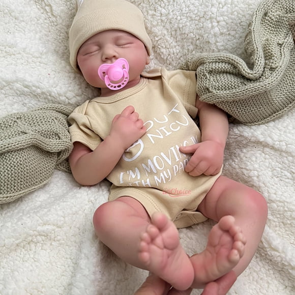 Muñeca bebé Oppaionaho de silicona de 50 cm, niño realista