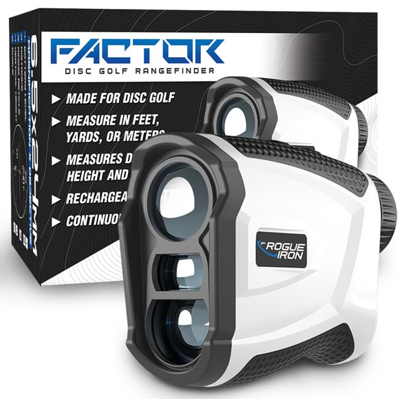 Telémetro Rogue Iron Factor para disc golf recargable