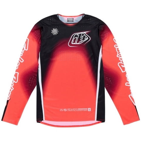 Polera Troy Lee Se Pro Array Infra Red/Black