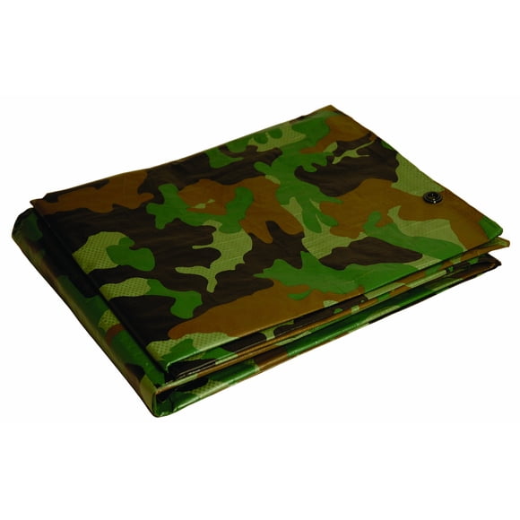 Tarp Dry Top de 10 x 12 pulgadas, camuflaje, 7 mil