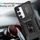thumbnail image 4 of Funda Armada para Samsung Galaxy S23 con Tapa Deslizante y Soporte Magnético Giratorio Negro, 4 of 5