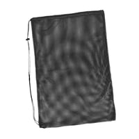 Ioensy - Bolsa Para Equipo De Natación, Elegante Bolsa De Malla Para Piscina, Ideal Para Entrenamiento, Playa, Natación, Color Negro.