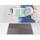 thumbnail image 5 of REGALWOVEN Juego de 6 Manteles para Decoración de Mesa de Comedor de Cocina Resistentes al Calor Manteles Limpiables Negro Arena 18*12in, 5 of 7