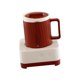 thumbnail image 4 of Taza De Café Con Calefacción, Calentador De Tazas De Té, Calentador De Café Multiusos, Color Rojo, 4 of 5