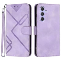 Funda Foxdock Para Samsung Galaxy A55 – Tipo Libro Con Soporte, Billetera, Correa Y Diseño Elegante