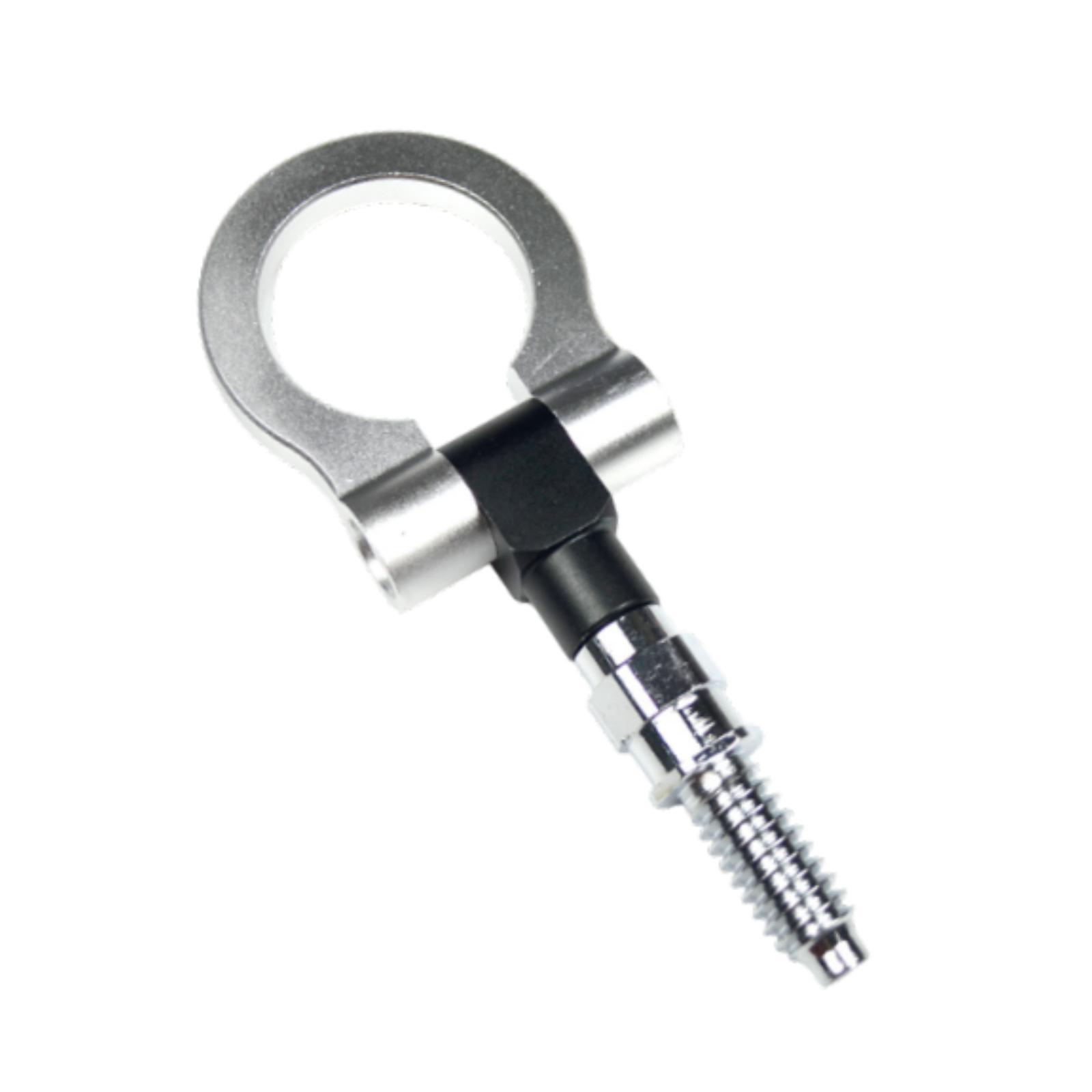 Magideal - Car Guardia Frontal De Remolque De Remolque De Metal Tirador De Remolque Tirador De Remolque De Remolque De Remolque Para Automóviles Para Automóviles Plata