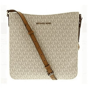 Cartera Michael Kors Crossbody Cuero Saffiano, Vainilla