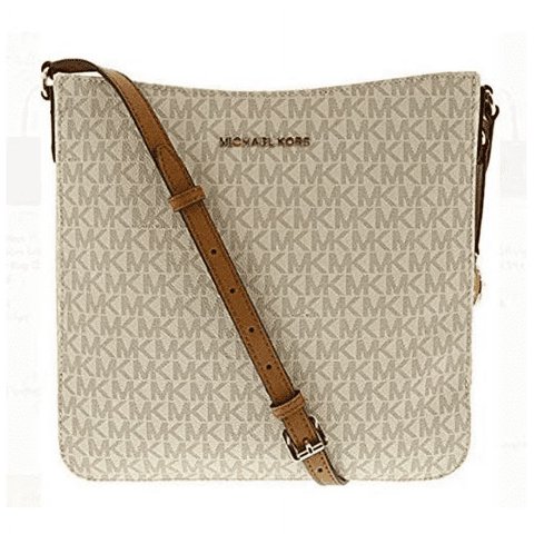 Cartera Michael Kors Crossbody Cuero Saffiano, Vainilla