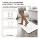thumbnail image 2 of Salida De Baño Diatomita 40x60 Cm Antideslizante Blanco #6, 2 of 3