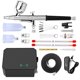 thumbnail image 1 of Kit de aerógrafo, compresor de aire Gocheer, 40-48 PSI con boquilla, 1 of 6