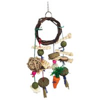 Ioensy - Juguete Para Masticar Conejo, Juguetes Para Masticar Hámster, Juguetes Para Morder Para Cacatúa, Suministros Para Mascotas