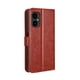 thumbnail image 1 of Funda tipo libro para Xiaomi Poco M4 5G, cartera todo‑en‑uno, funda multifuncional con tarjetero y correa de muñeca desmontable, 1 of 4