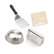 thumbnail image 4 of Burger Press Kit Hamburguese para hamburguesas para hamburguesas de plancha Patty Maker 20 Patty Paper Cheese Delting Dome para Comerciantes BBQ Party, 4 of 4