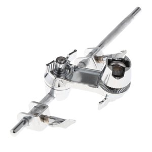 Magideal - Soporte De Montaje De Campana De Tambor, Soporte De Platillos, Juego De Batería De Percusión De Liberación Rápida, Abrazadera De Tambor Ajustable Para 26 Cm X 95 Cm