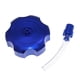 thumbnail image 4 of Tapas De Tanque De Combustible De Gas Hexagonales Mini CNC De Moda Para ATV Dirt Bike Azul, 4 of 5
