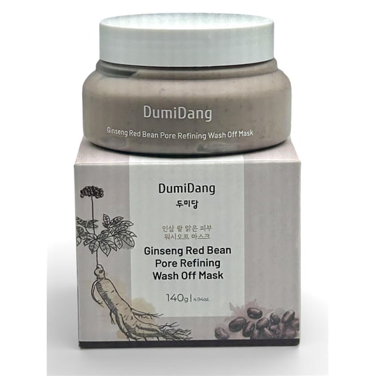 Mascarilla Facial De Enjuague Dumidang 140 g Ginseng Y Frijol Rojo