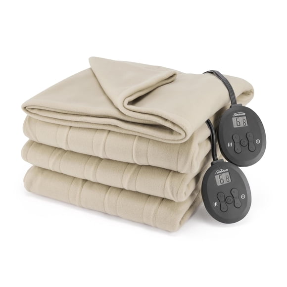Manta eléctrica Sunbeam Royal Ultra Fleece tamaño queen