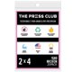 thumbnail image 1 of Bolsas filtrantes de té The Press Club Premium Nylon 120 micrones 2x4, 1 of 8