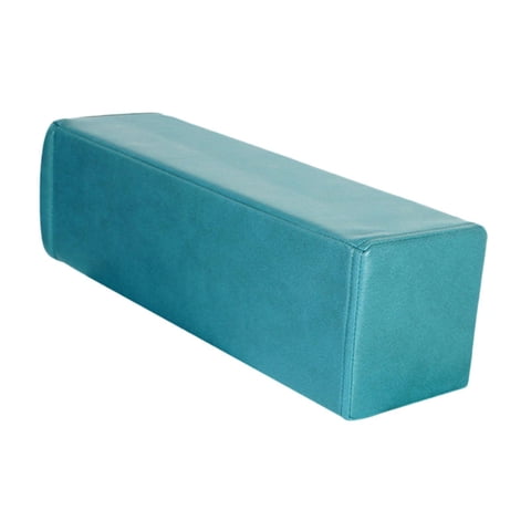 Magideal - Cojín Reposabrazos Ergonómico Almohada Para Lectura Cojín Rellena Espacios Soporte De Cama Portátil Con Funda Extraíble Adecuado Para Sofás Y Jardín Verde