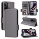 thumbnail image 1 of Funda Cartera para BLU C9 Tapa Flip con Ranuras y Soporte Gris, 1 of 5