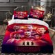 thumbnail image 1 of Bayern Promotional Poster Themed Bedding Three-piece Set Duvet Cover and Pillowcase Set, 1 of 5