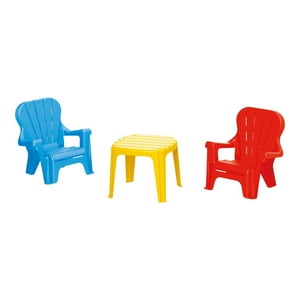 Dolu - Mesa Y Dos Sillas Infantil Multicolor Tamano Unico