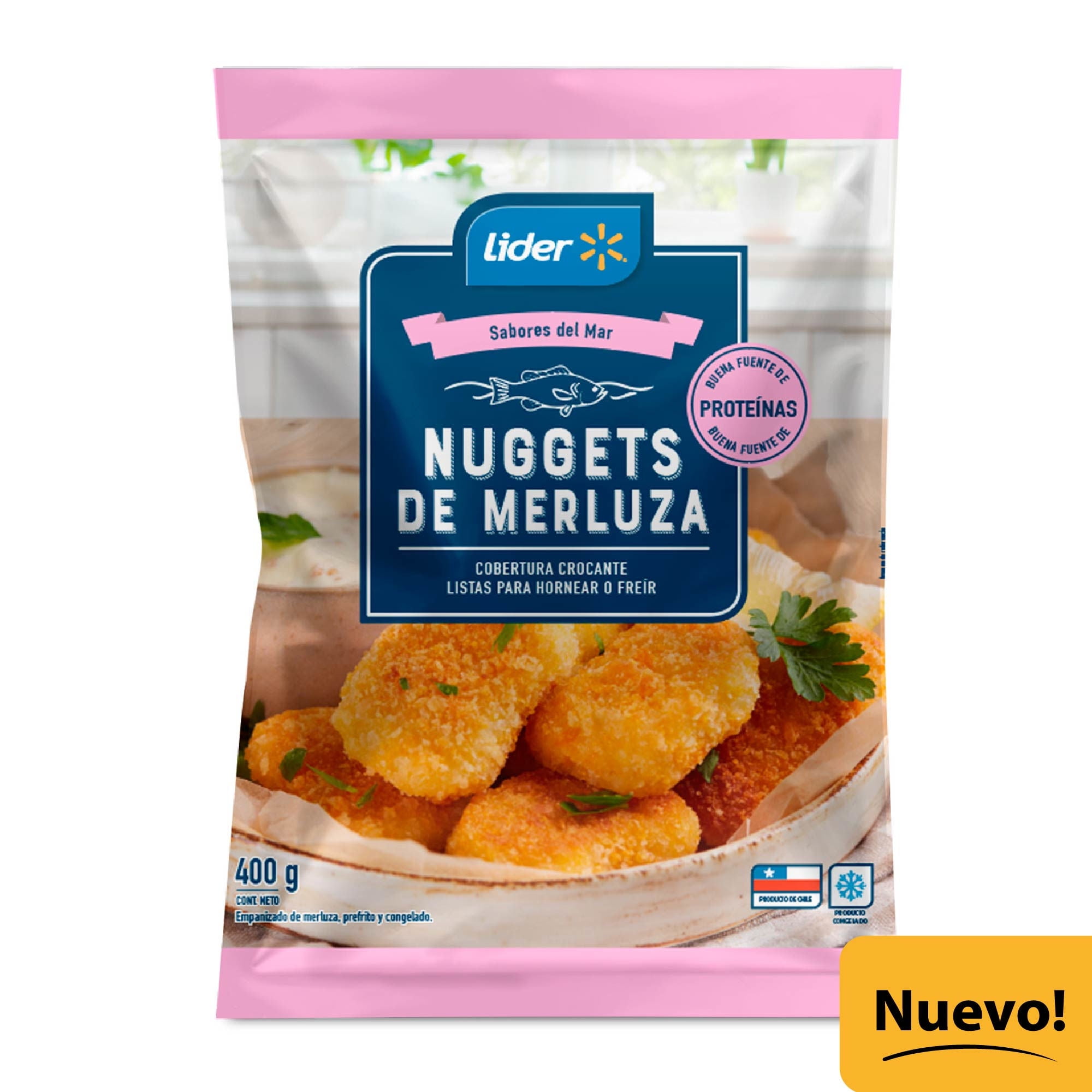 Nuggets De Merlurza 400 g Lider