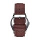 thumbnail image 2 of Reloj Elevon Crosswind - Brazalete plateado con revestimiento de lona y piel, 2 of 10
