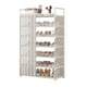 thumbnail image 1 of Zapatero De 7 Niveles Metal Organizador + Cortina, 1 of 2