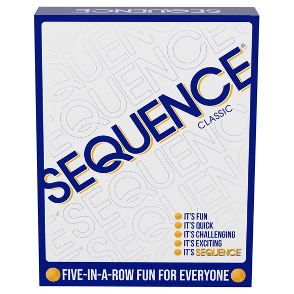 Juego de Mesa Sequence Jax Clásico, 135 Fichas, 7 Años