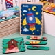 thumbnail image 4 of Creative Wooden Strip Puzzle, Children's Early Education Puzzle Cartoon Animal Story Traffic Fruit Double-sided Puzzle Board Toys, 4 of 4
