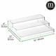 thumbnail image 5 of Soporte para botellas de especias para cocina, diseño mDesign, almacenamiento de 3 niveles, 5 of 7