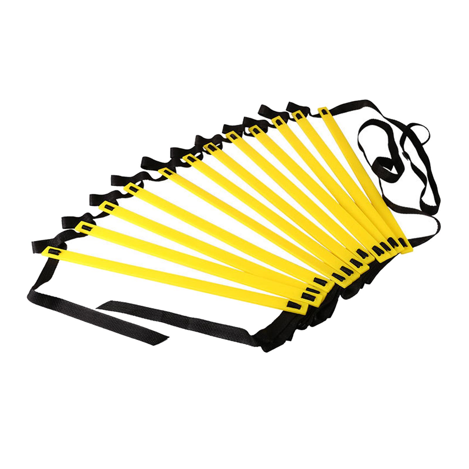 Magideal - Escalera De Agilidad, Escalera De Velocidad, Equilibrio, Equipo De Entrenamiento De Fútbol, Accesorio De Fitness Para Ejercicios De Pies, Voleibol 7M 13 Secciones
