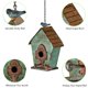 thumbnail image 5 of Casa para Pájaros Colgante de Metal MOCOME 20 cm de Altura, 5 of 6