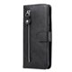 thumbnail image 4 of Funda con Cremallera para Motorola Edge 20 PRO, Carcasa Cartera de Cuero PU con Soporte y Tarjetero, 4 of 6