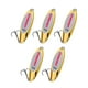 thumbnail image 4 of 5 Piezas Cucharas De Pesca Se?uelos Cebos Y Se?uelos De Lubina Vertical De Metal Oro De Agua Dulce 32g, 4 of 5
