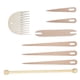 thumbnail image 5 of Kit De Herramientas De Tejido De Madera Para Telar, Tapicería Artesanal, Herramienta De Tapicería De Tejer, 5 of 5